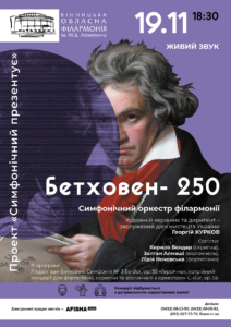 Бетховен-250. афіша